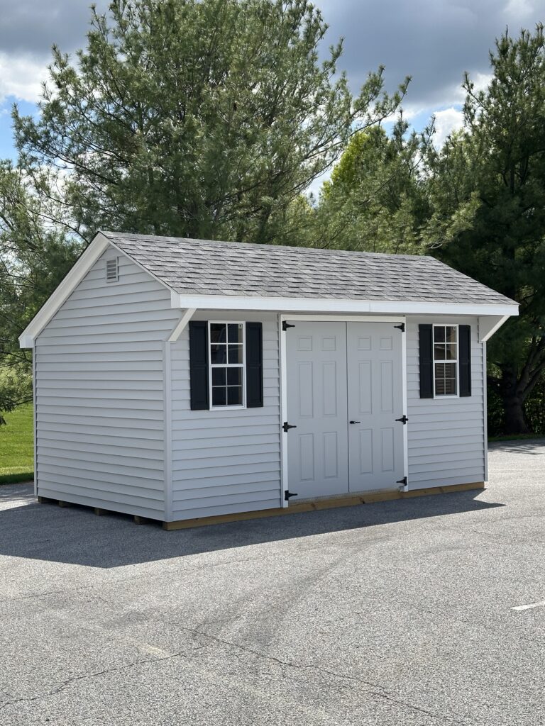 In-stock 10x16 quaker shed