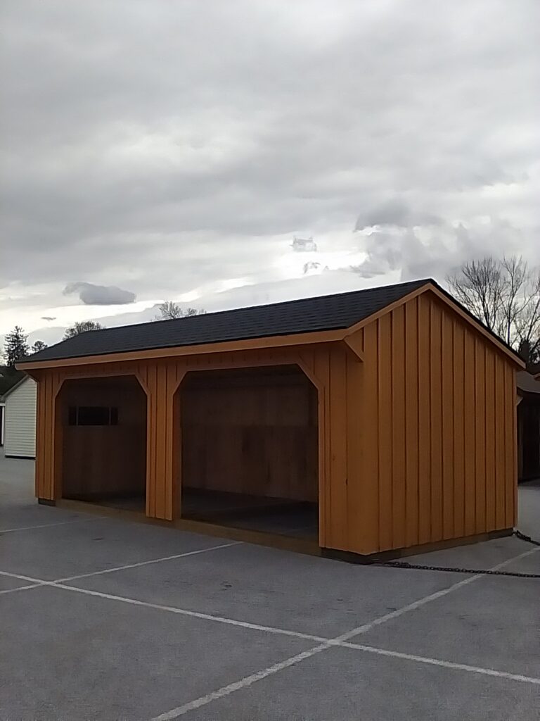 in-stock 10x24 run in shed