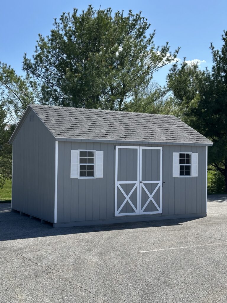 in-stock 12x16 cape grey shed