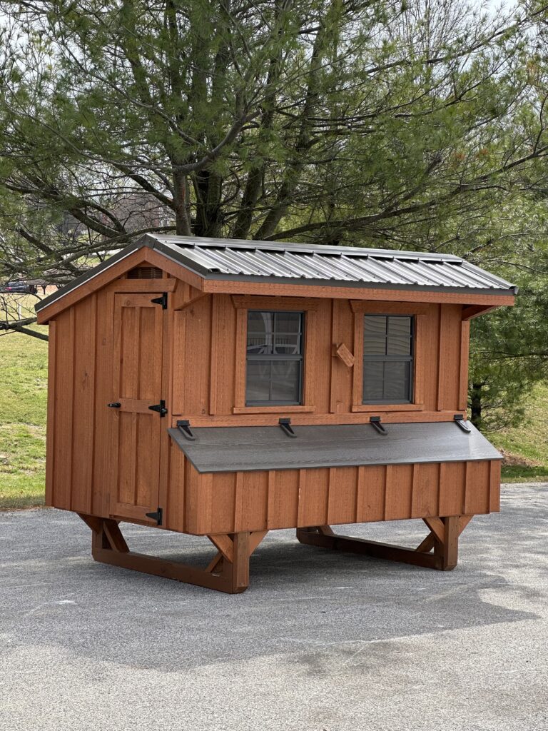 in-stock 4x8 quaker chicken coop