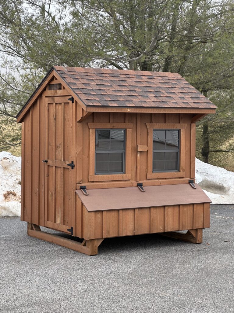 in-stock 5x6 quaker chicken coop